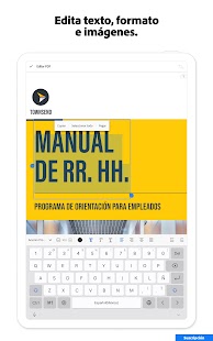 Adobe Acrobat Reader para PDF Screenshot