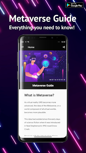 Android application Metaverse Crypto Guide screenshort