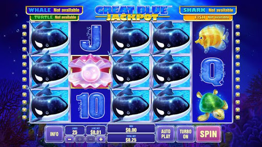 Casino Free Slot Game - GREAT BLUE JACKPOT 1.0.5 screenshots 1