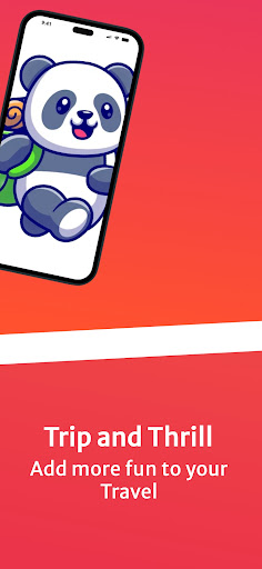 Android application Trip and Thrill screenshort
