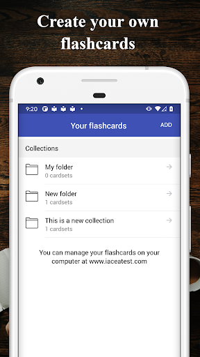 Screenshot of Spanish Flashcards