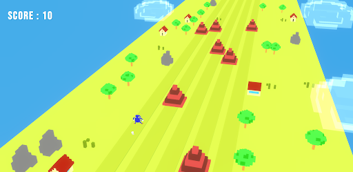 Android application Sanic Run 3D screenshort