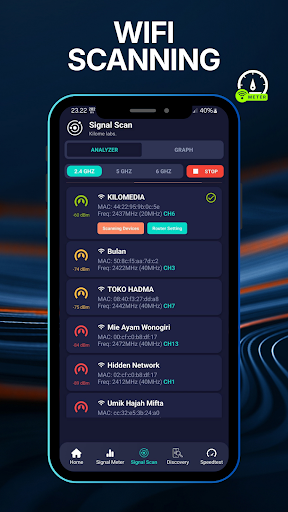 WiFi Signal Meter & Analyzer screenshot 3