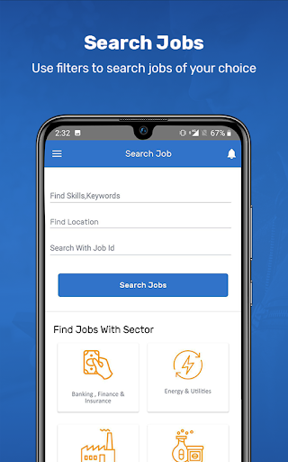 Newforce Job Search App Screen 3