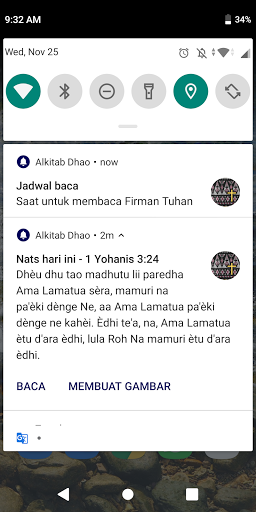 Dhao Bible App Screen 2