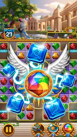 Game screenshot Jewel Athena: три в ряд игры hack