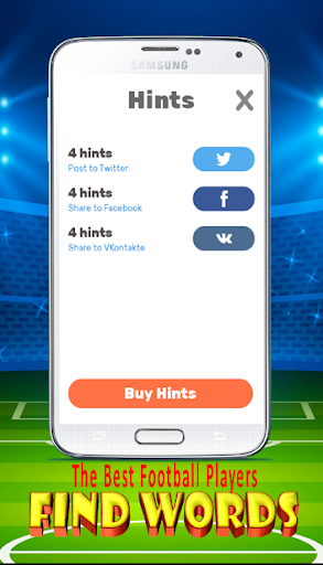 Find Words Guess The Best Football Player