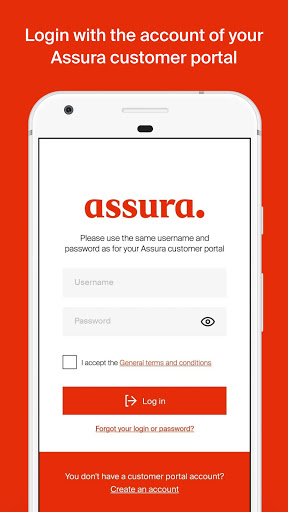 Android application Assura screenshort