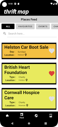 Thrift Map Screen 3