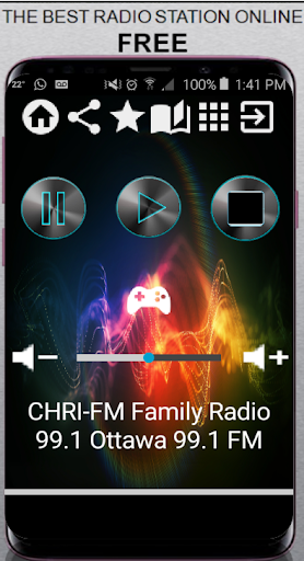 Android application CHRI-FM Family Radio 99.1 Otta screenshort