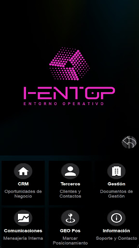Android application iEnTop screenshort