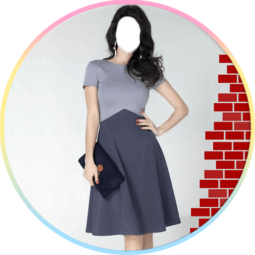 Fit and Flare Selfie Dress logo