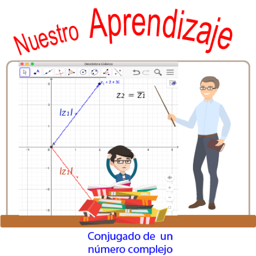 Conjugado para un número compl logo
