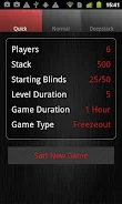 Poker Clock Screenshot