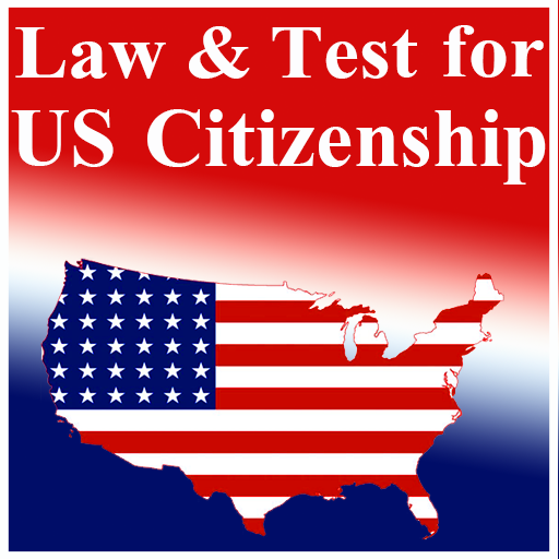 Law & test for US Citizenship logo