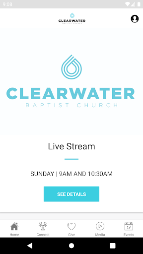 Android application Clearwater Baptist Church TN screenshort