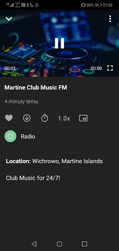 Martine Islands Radio Online Screen 3