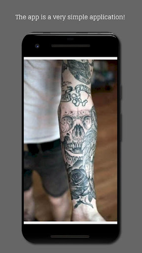 Cover Up Tattoo on Man Forearm Screen 3