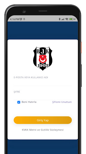 Android application BJK Spor Okulları screenshort