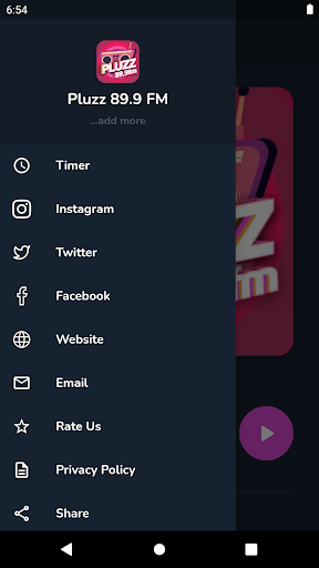 Pluzz 89.9 FM Screen 3