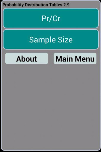 Statistical Tables 3.8 Screen 3