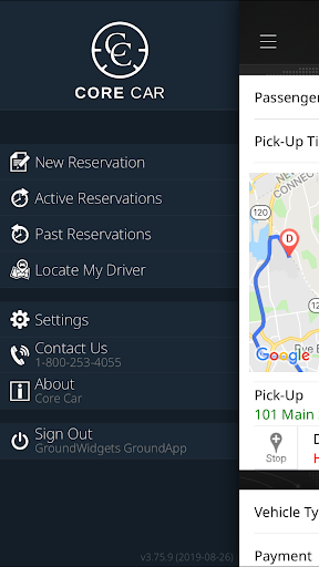 Android application Core Car screenshort