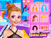 screenshot of Rich Girls Gacha Club