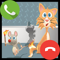 Fake Call Mouse and Cat Game