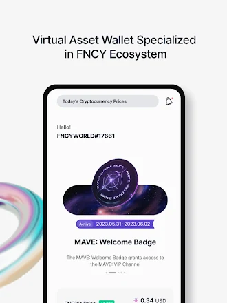 Game screenshot FNCY : Blockchain Platform apk download