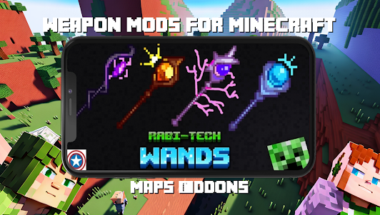 Weapon mods for Minecraft