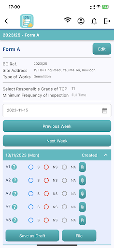 Pilot CDPSS Screen 3