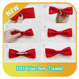 DIY Hair Bow Tutorial icon
