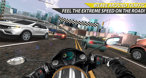 Moto Rider In Traffic apktreat screenshots 2