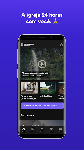 Android application Quadrangular Vida Nova screenshort