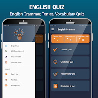 screenshot of English Practice Test - Quiz