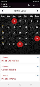Screenshot 7 Calendario Dominicano Español android