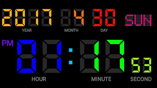 Make original Digital Clock DIGITAL CLOCK MAKER 4.0 Apk 4