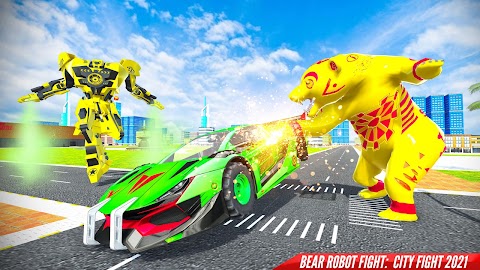 Bear Robot Car War Transformのおすすめ画像1