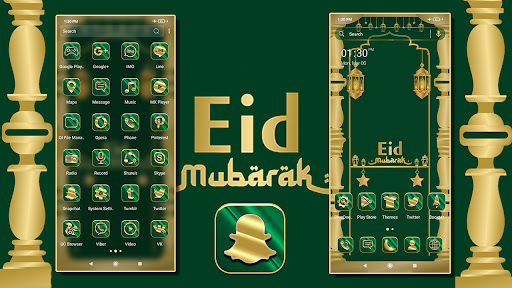 Android application Eid Mubarak Theme screenshort