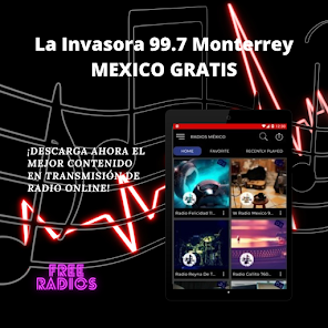 Captura de Pantalla 8 La Invasora 99.7 Monterrey MEX android