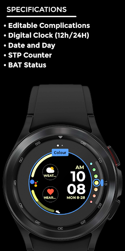 Night 42 - watch face screenshot 3