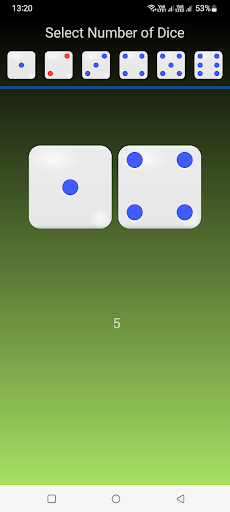Simple Dice Screen 2