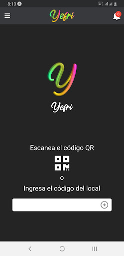 Android application Yefri screenshort
