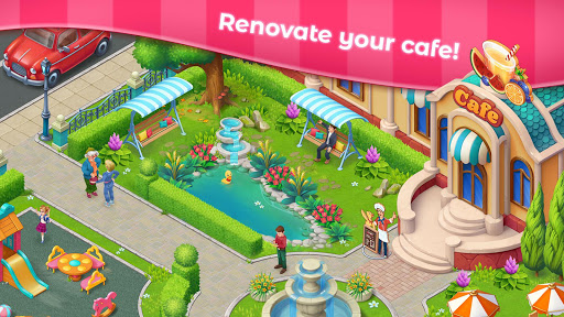 Grand Cafe Story－New Puzzle Match-3 Game 2021 apktreat screenshots 1