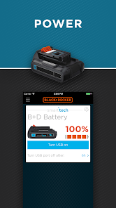Black & Decker SMARTECH Battery Pack has Bluetooth and Built-in