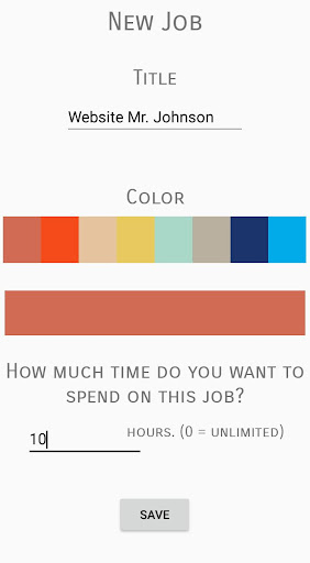 CF Jobtimer Screenshot 2 - AppWisp.com