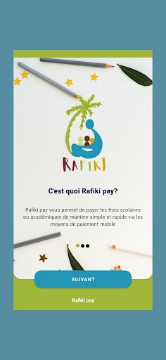 Android application Rafiki pay screenshort