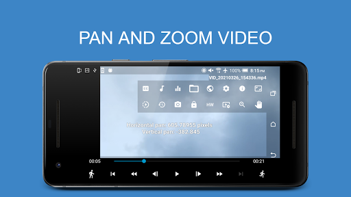 Präzises Frame-Suchvolumen mpv Video Player Pro