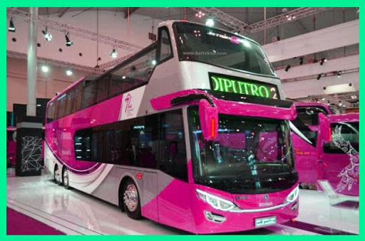 Wallpaper Bus Double Decker Screen 2