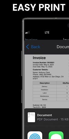 Invoice Maker - Estimate Appのおすすめ画像2